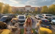 女孩考入国防科大，20多名家人自驾送学场面感人