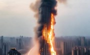 河南商丘大楼突发大火！庆幸无人伤亡！