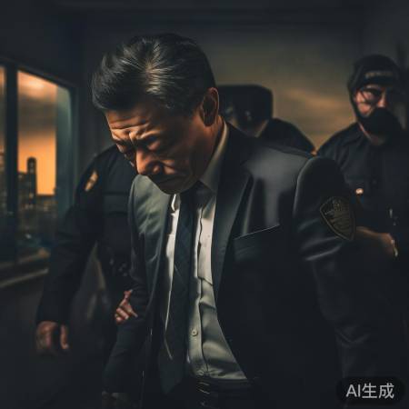 嫌疑人冷漠被捕，悔不当初送女韩