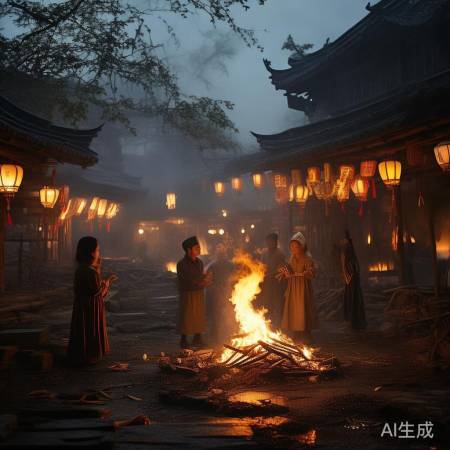 中元节：鬼节祭先人