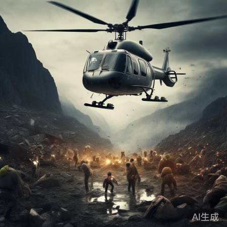 “高科技救援，泥石流挑战”