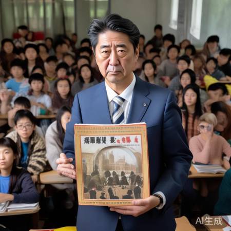 日本扭曲历史，军国主义抬头