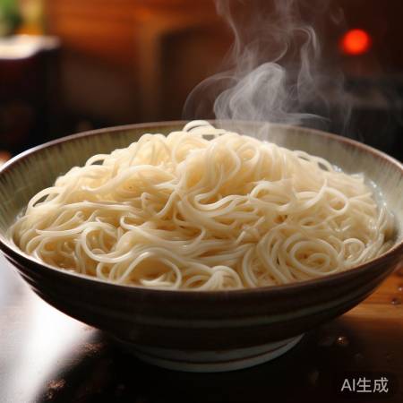 面条美味，升糖快