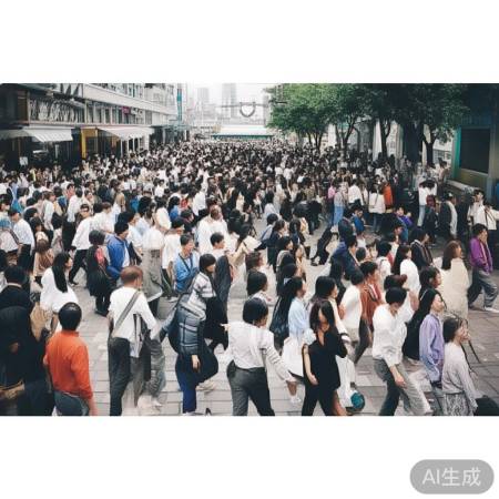 拉链式人墙,有序人流
