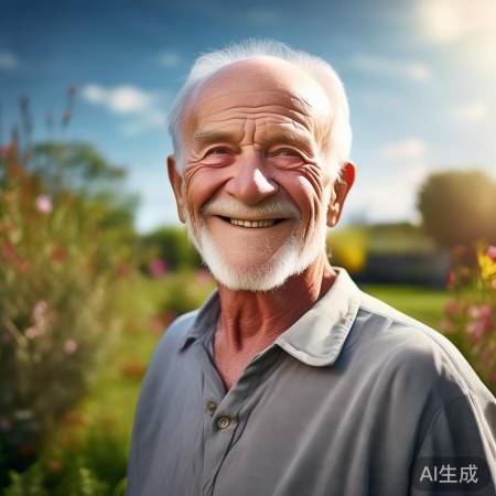 百岁老人活力满满